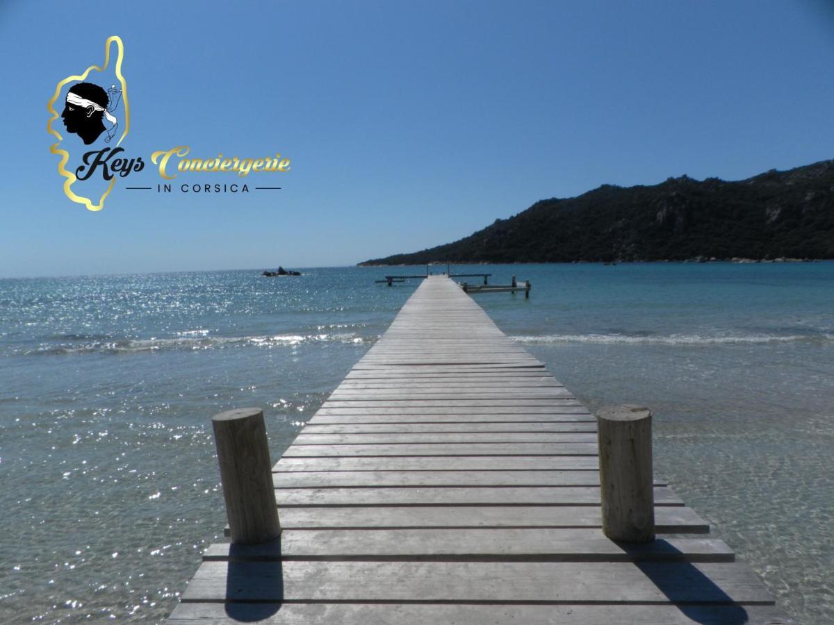 Residence Cala Sultana N62 - 4 Pers Avec Piscine Chauffee- Acces Prive A La Plage De Santa Giulia Порто-Веккьо Экстерьер фото